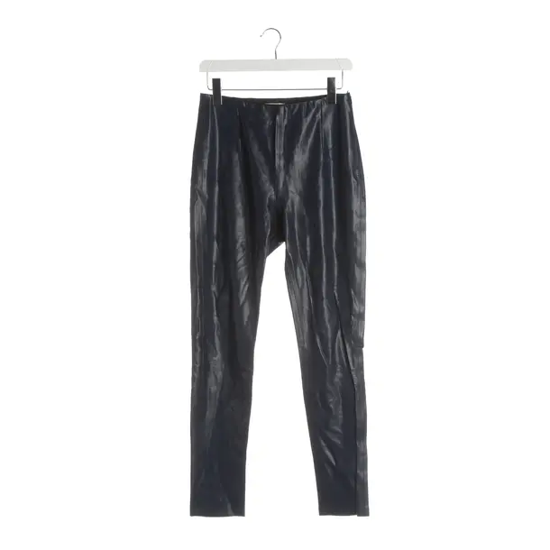 Pants, in Navy, Polyurethane, Dorothee Schumacher
