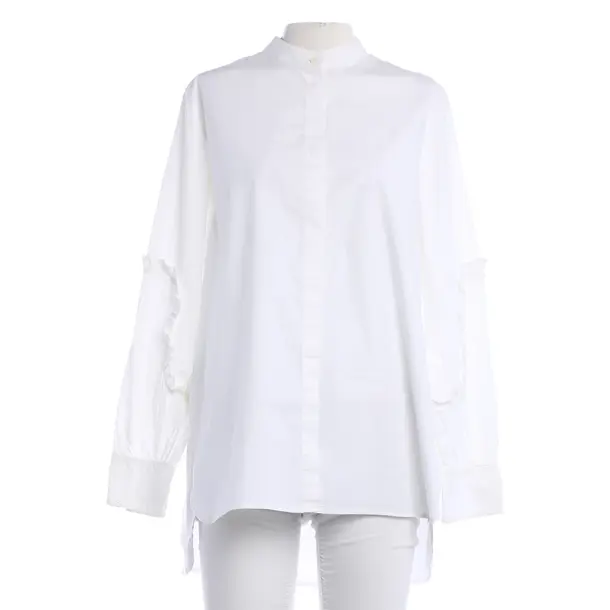 Bluse, in Weiß, Baumwolle, Sly 010