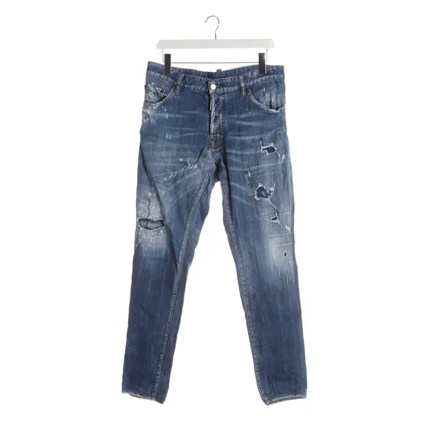 Straight Fit Jeans, in Light Blue, Cotton, Dsquared