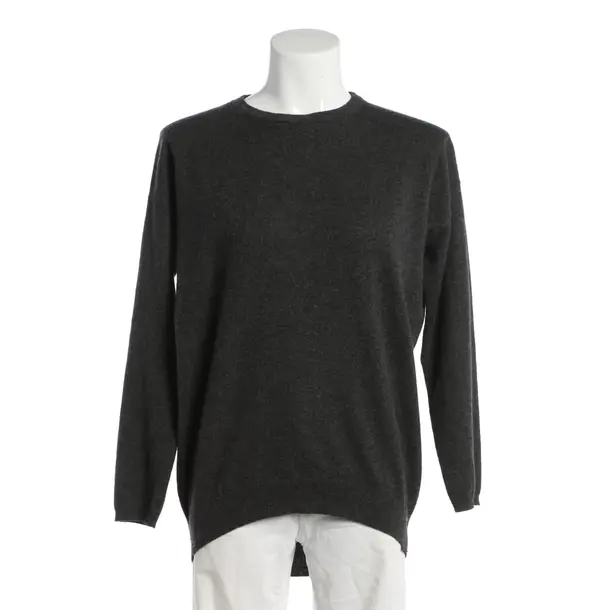 Kaschmirpullover, in Dunkelgrau, Kaschmir, Brunello Cucinelli