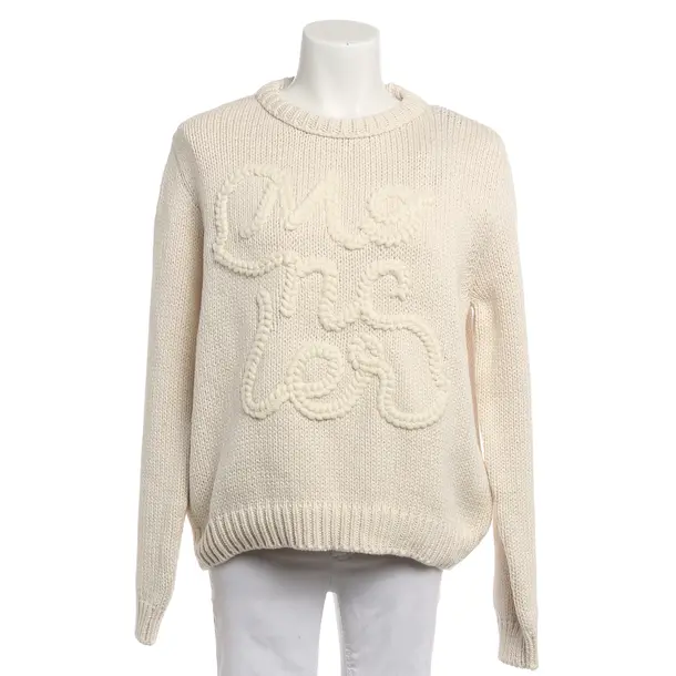 Jumper, in Cream, Cotton, Moncler