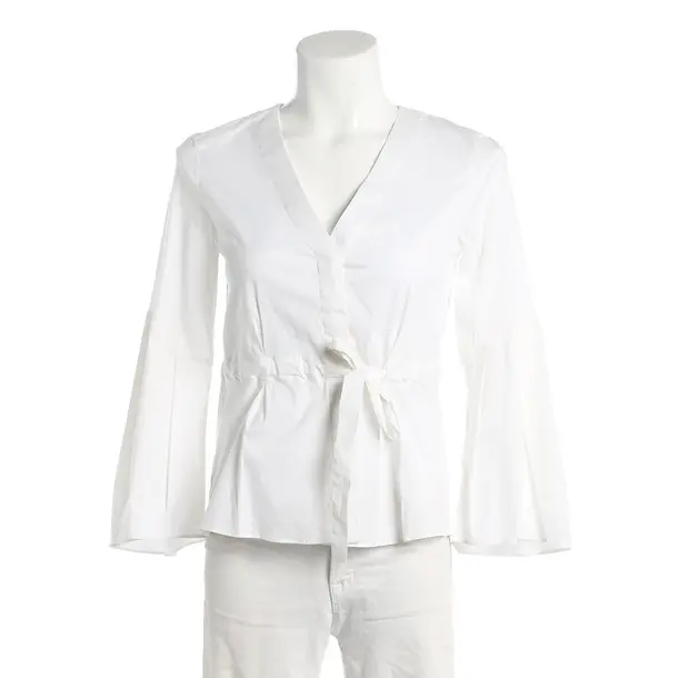 Bluse, in Weiß, Baumwolle, Marc Cain