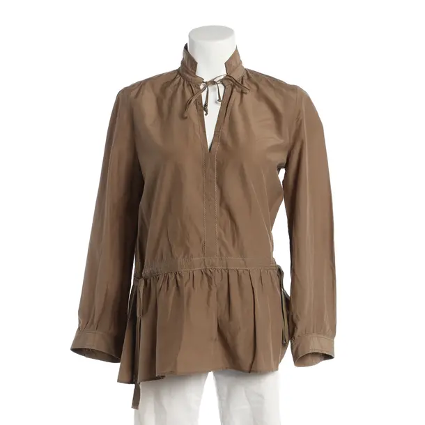 Blouse, in Brown, Cotton, Marc Cain