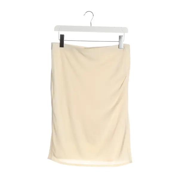 Skirt, in Cream, Viscose, Marc Cain