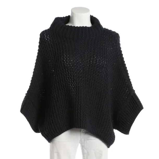 Wool Jumper, in Navy, Wool, FFC