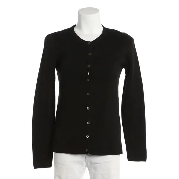 Strickjacke, in Schwarz, Baumwolle, Repeat