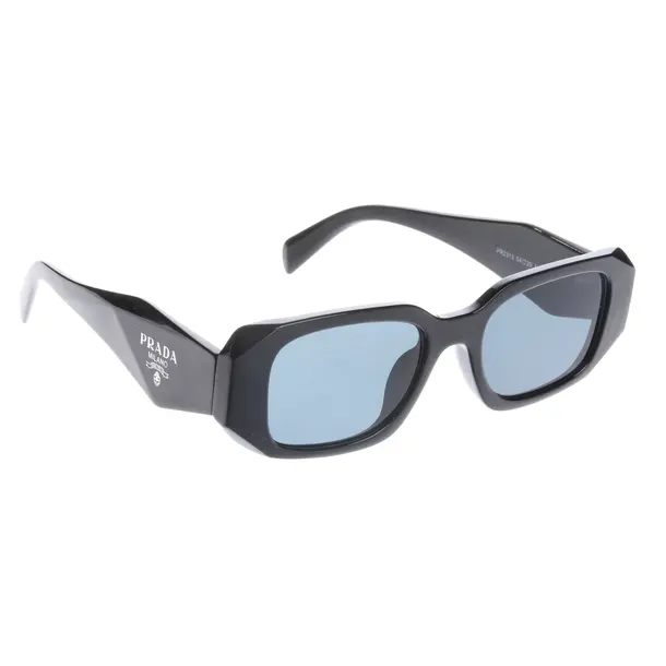 Sonnenbrille, in Schwarz, Kunststoff, Prada