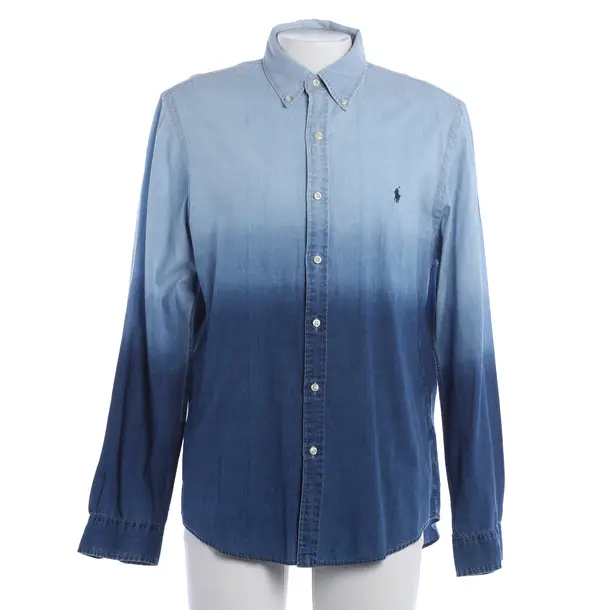 Shirt, in Navy, Cotton, Ralph Lauren Purple Label