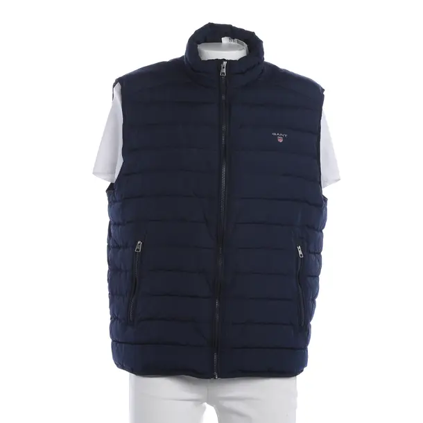 Vest, in Navy, Polyester, Gant