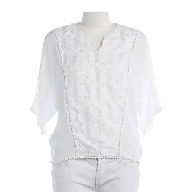 Shirt, in Cream, Viscose, IVI collection