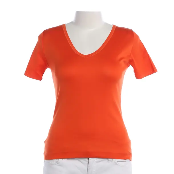Shirt, in Dark Orange, Cotton, Strenesse
