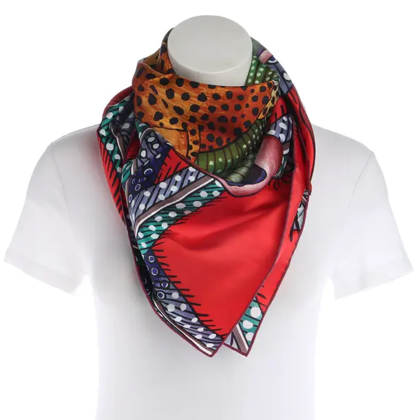 Stola, in Multicolore, Seta, Hermès