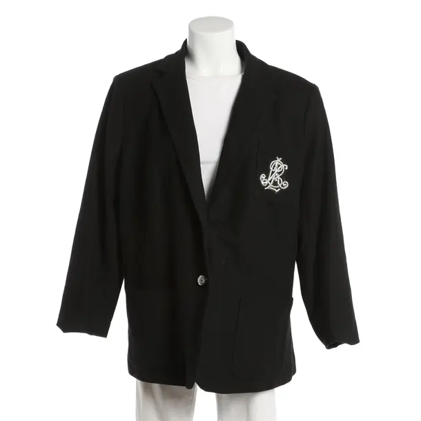 Blazer, in Nero, Cotone, Ralph Lauren Etichetta Nera