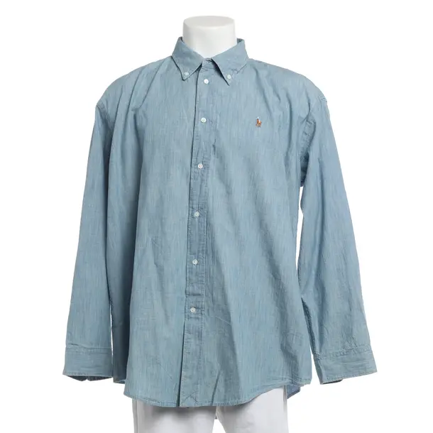 Denim Shirt, in Light Blue, Cotton, Polo Ralph Lauren