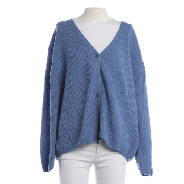 Cardigan, in Light Blue, Wool, Gant