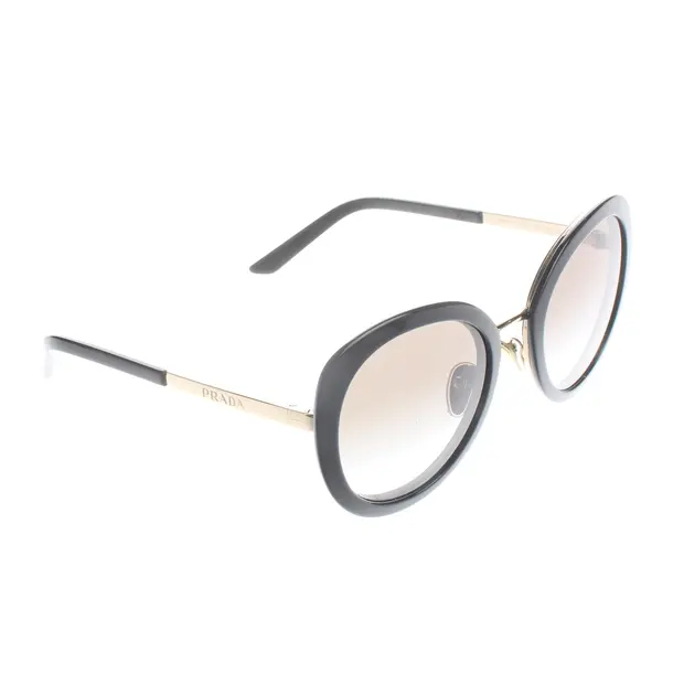 Sonnenbrille, in Gold, Kunststoff / Metall, Prada
