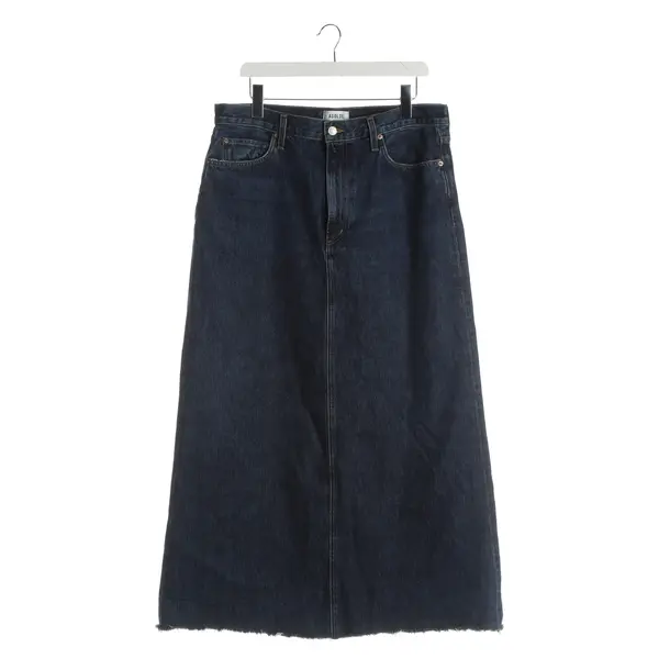 Skirt, in Navy, Cotton, Agolde