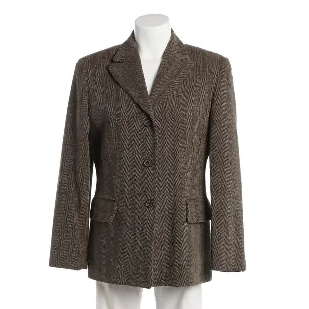 Blazer, in Dark Brown, Wool, Windsor