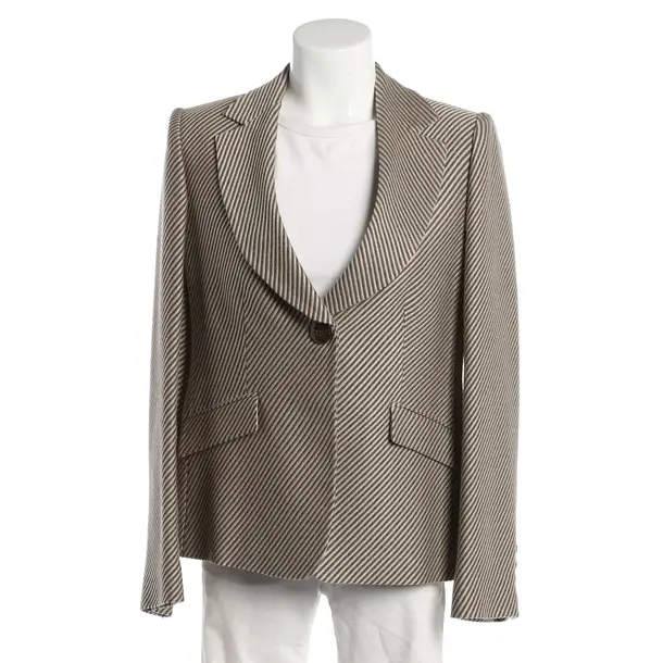 Blazer, in Beige, Wool, Armani Collezioni