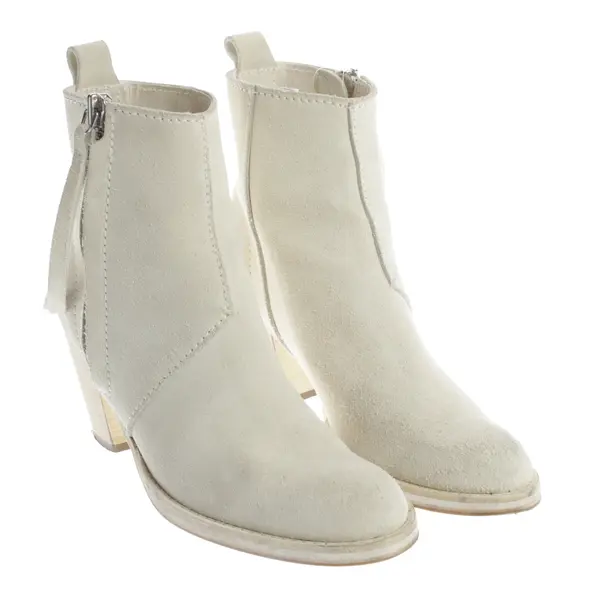 Ankle Boots, in Cream, Acne Studios