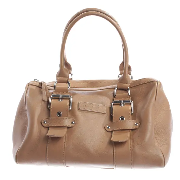 Handbag, in Brown, Leather, Longchamp