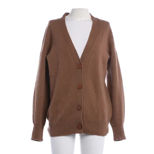 Cardigan, in Light Brown, Cashmere, 360cashmere