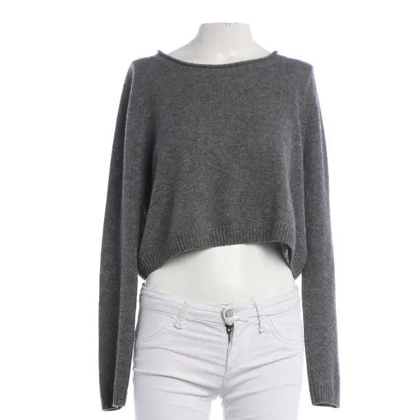 Jumper, in Gray, Cashmere, Steffen Schraut