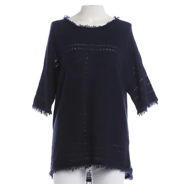 Shirt, in Navy, Cashmere, Velvet by Graham and Spencer