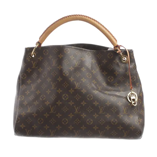 Handtasche, in Braun, Canvas, Louis Vuitton