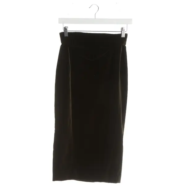 Rock, in Dunkelgrün, Baumwolle, Vivienne Westwood