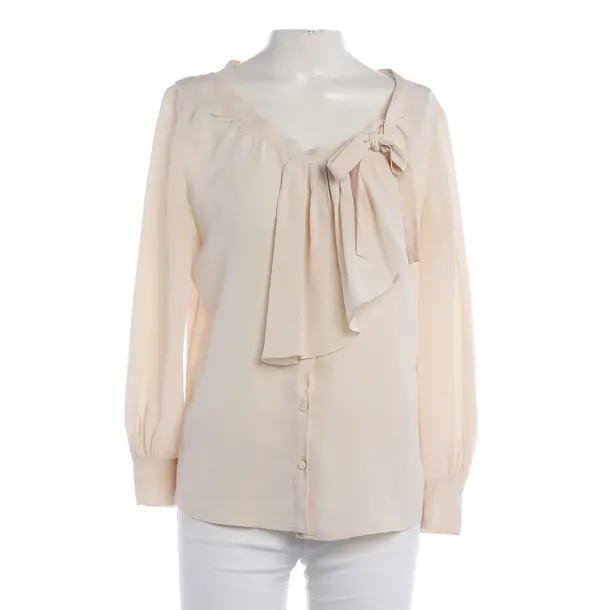 Blouse, in Beige, Silk, Miu Miu