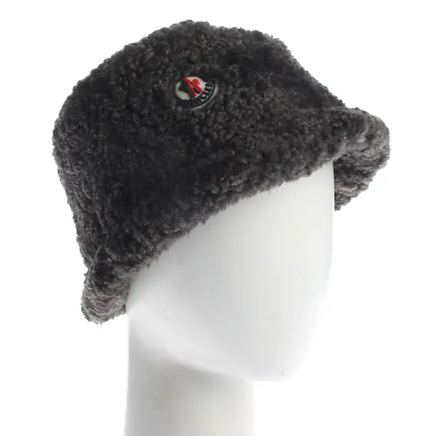 Hat, in Gray, Polyester, Moncler