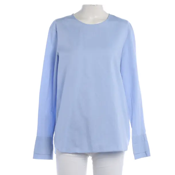 Blouse, in Light Blue, Cotton, Antonelli
