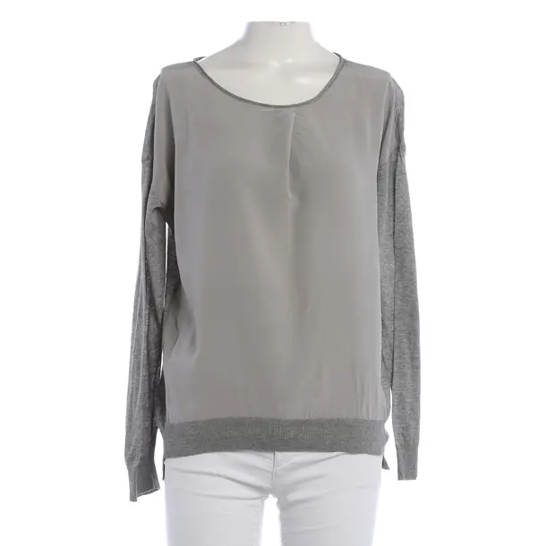 Blouse, in Gray, Cotton, Antonelli