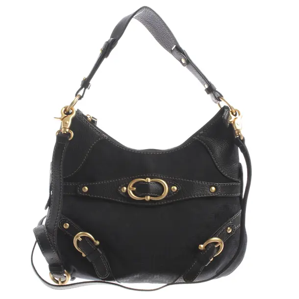 Schultertasche, in Schwarz, Polyamid, Coccinelle