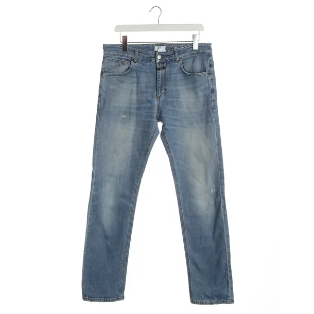 Jeans Straight Fit, in Blau, Baumwolle, Closed
