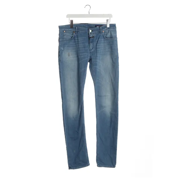 Jeans slim fit, in Blu, Cotone, Chiuso