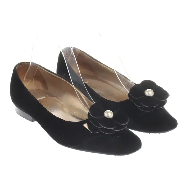 Ballerinas, in Schwarz, Chanel