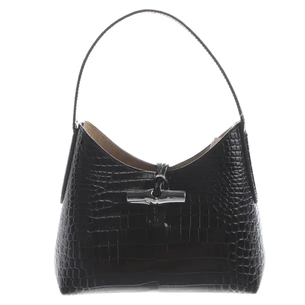 Handtasche, in Schwarz, Leder, Coach