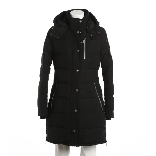 Winterjacke, in Schwarz, Baumwolle, Moose Knuckles