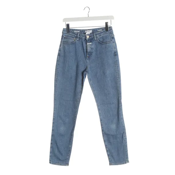 Straight Fit Jeans, in Light Blue, Cotton, Closed