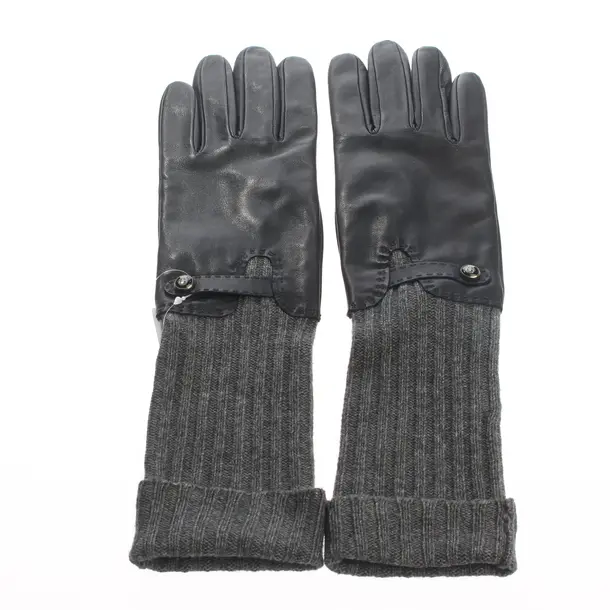 Lederhandschuhe, in Schwarz, Leder, Roeckl