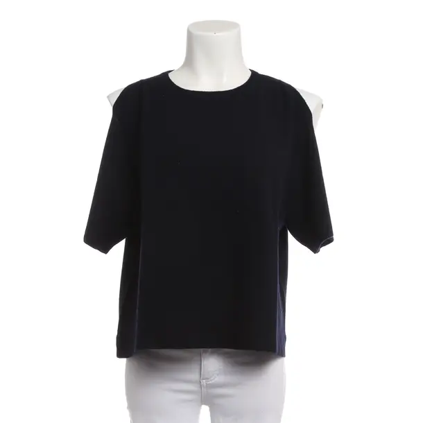 Shirt, in Navy, Wool, Allude