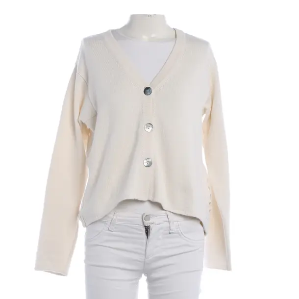 Cardigan, in Beige, Cashmere, FTC Cashmere