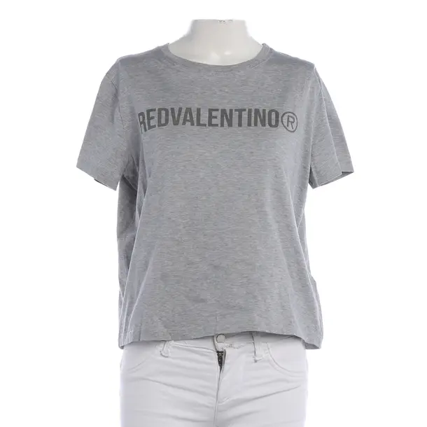 Shirt, in Hellgrau, Baumwolle, Red Valentino