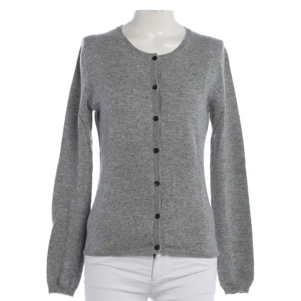 Strickjacke, in Hellgrau, Kaschmir, Allude