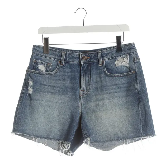 Bermuda Shorts, in Blue, Cotton, 7 for all mankind