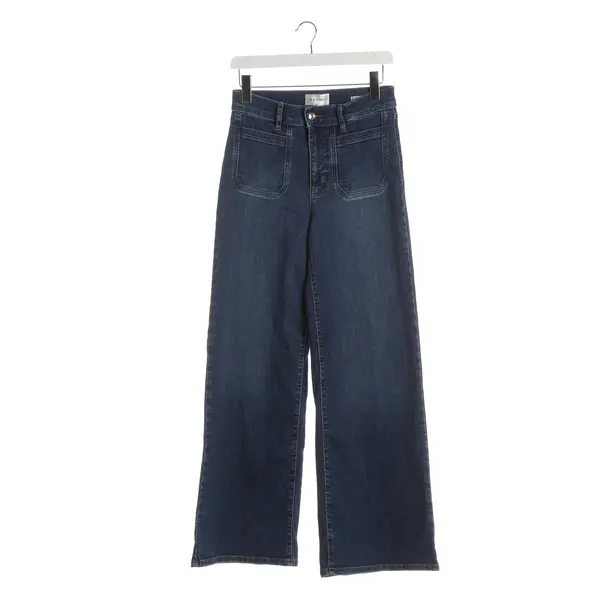 Flared Jeans, in Blue, Cotton, Frame