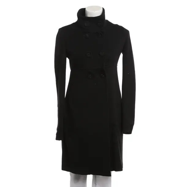 Übergangsmantel, in Schwarz, Wolle, Twin Set