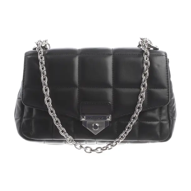 Schultertasche, in Schwarz, Leder, Michael Kors